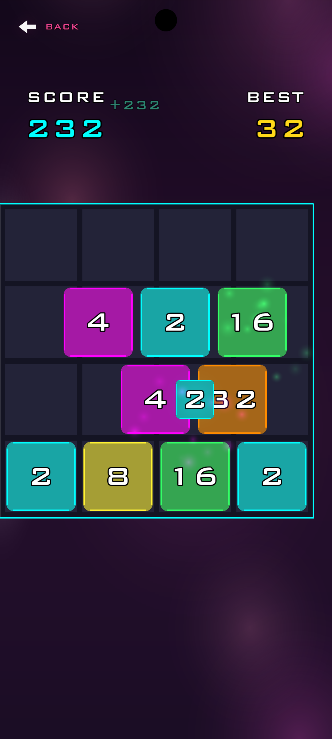 Neon Merge gameplay screenshot